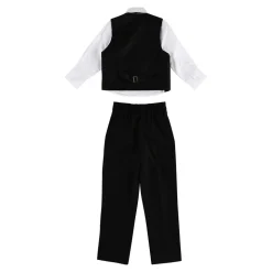 4 Delt Festsæt - Sort/Hvid