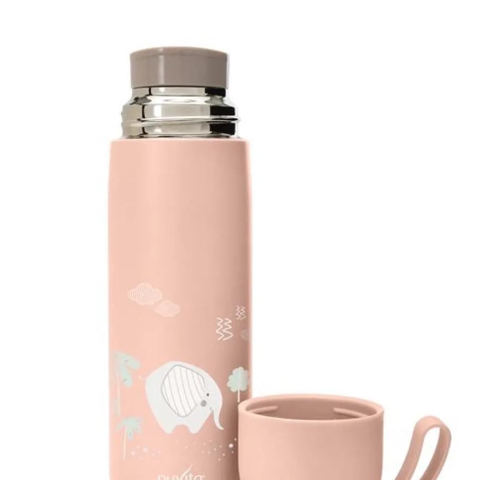 400 ml rustfri stål drikkeflaske PINK