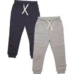 2 Pak Basic Sweatbuks - Navy/Grå/778