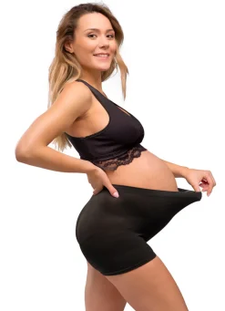 2 pak. Graviditets/hospital trusse - sort