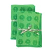2 pak håndklæde 70x140 med æbler - Apple green