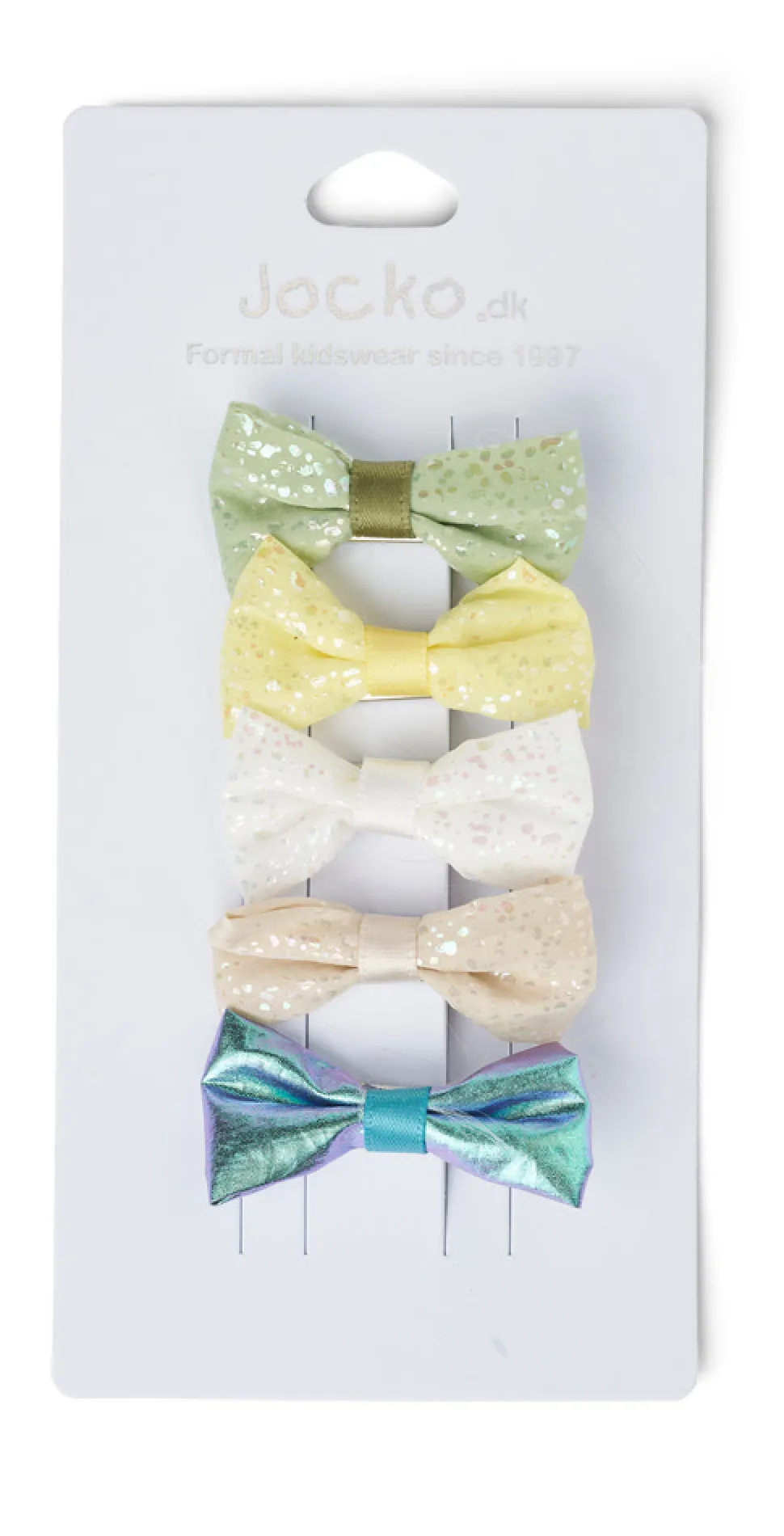 5 pak hårspænder - Mix