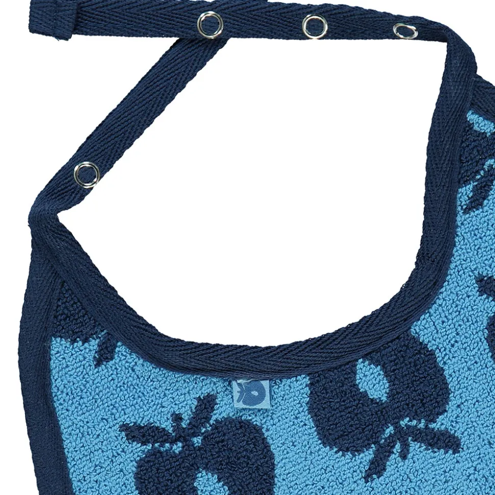 2 pak lille hagesmæk med æbler - Blue grotto