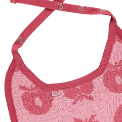 2 pak lille hagesmæk med æbler - Sea pink