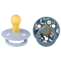 2 pk Colour Bobo Latex str.2 Dusty Blue Mix