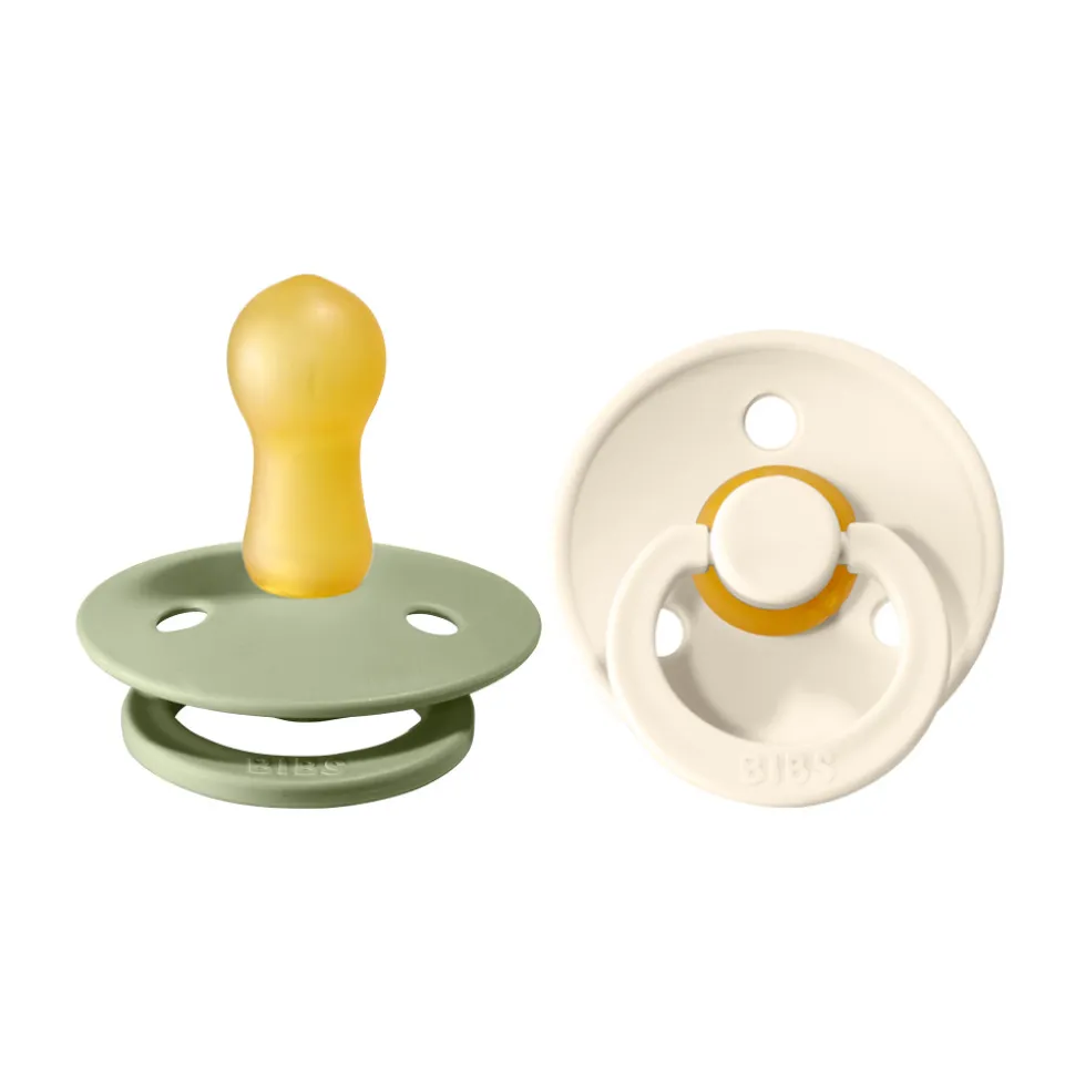 2 pk. Colour sut 6-18 mdr. latex - sage/ivory