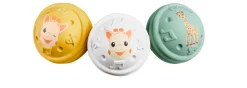 3 sansebolde med lyd Sophie la Girafe