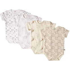 4 Stk K/Æ Bodystockings - Offwhite 200