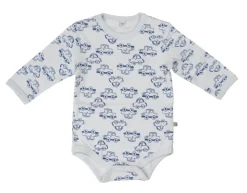 4 Stk L/Æ Bodystockings - Lyseblå 700