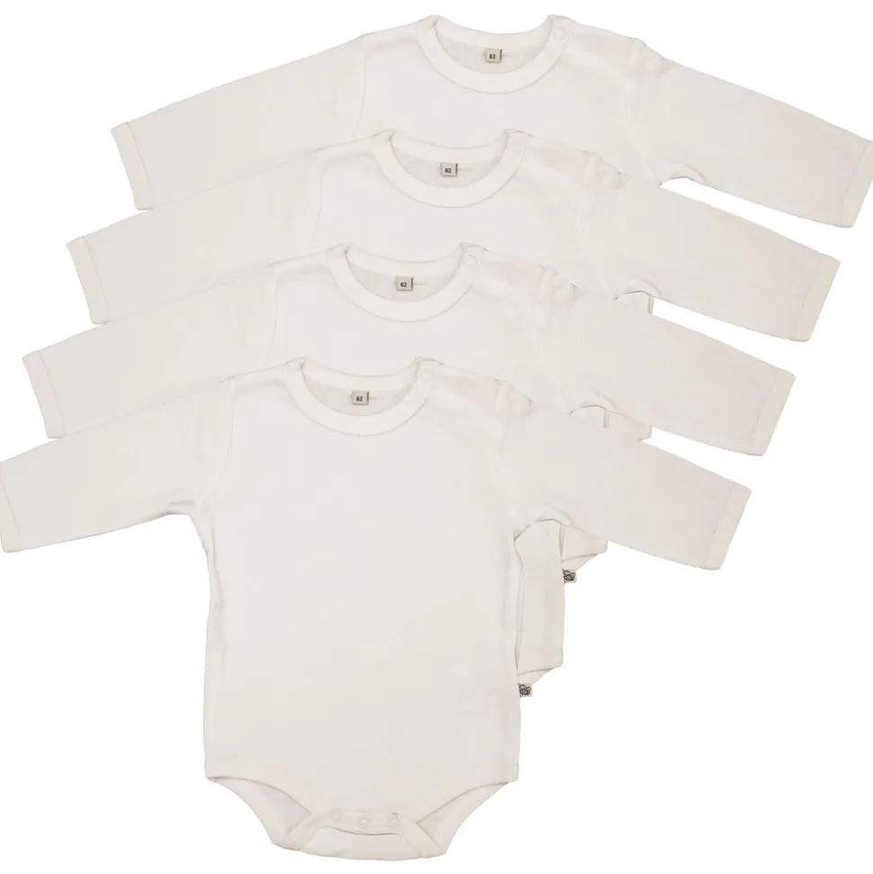 4 Stk L/Æ Bodystockings - White 100