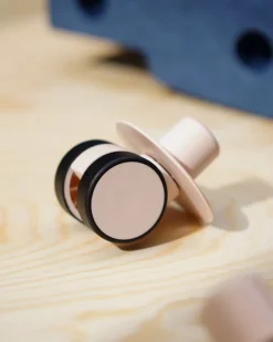 4 x Swirly wheels Soft Rose