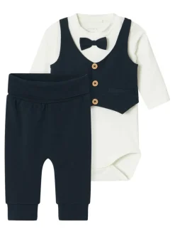 Adam langærmet body sæt noos - DARKSAPPHI