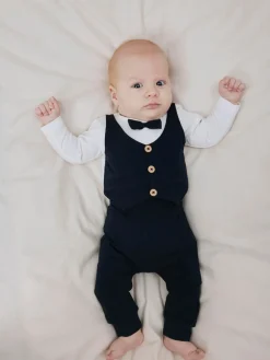 Adam langærmet body sæt noos - DARKSAPPHI