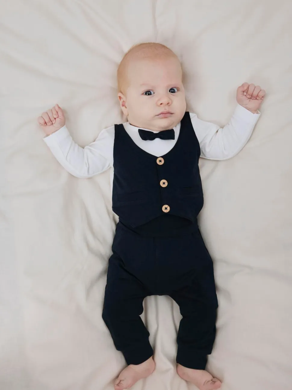 Adam langærmet body sæt noos - DARKSAPPHI