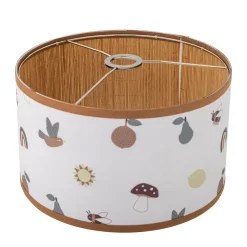 Agnes Lampeskærm, Brun, Bambus