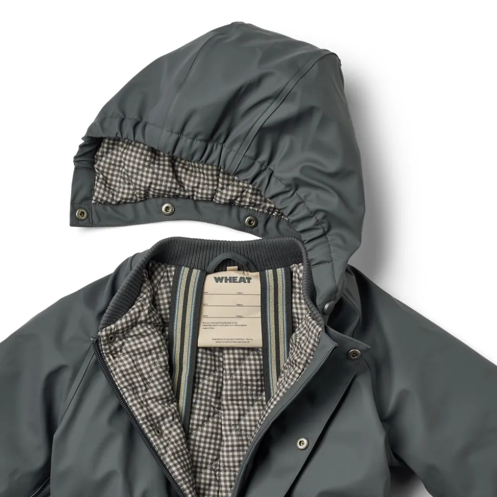 Aiko Termo Regndragt - Greyblue