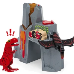 Aktiv vulkan med dinosaurer - FSC®