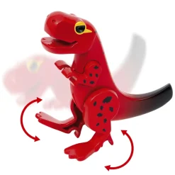 Aktiv vulkan med dinosaurer - FSC®