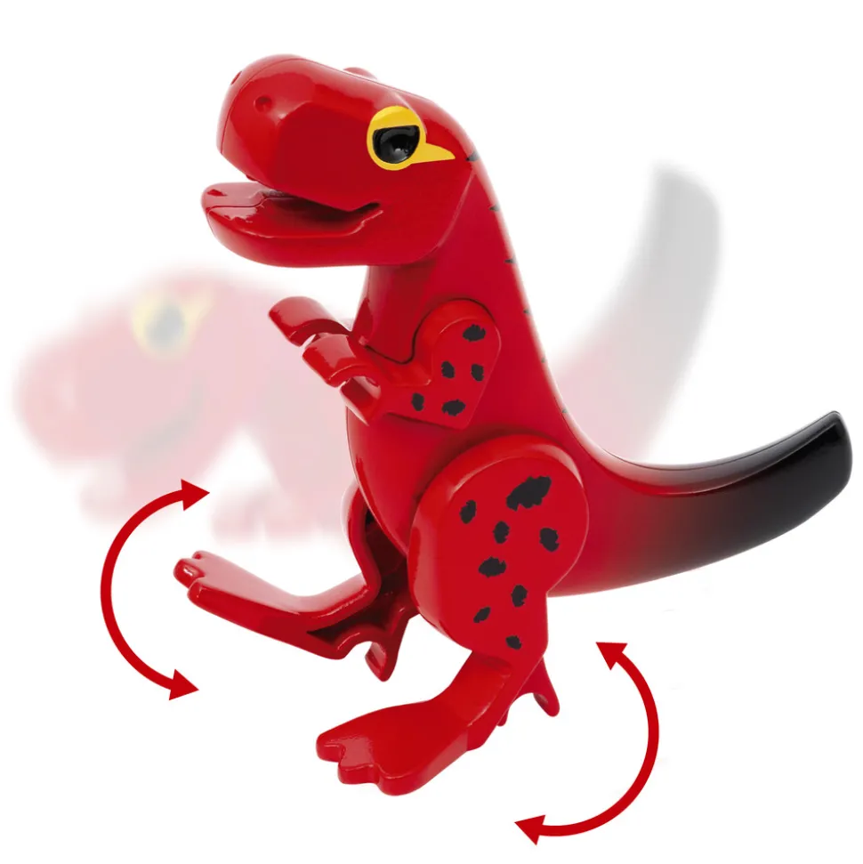 Aktiv vulkan med dinosaurer - FSC®