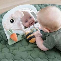 Aktivitets gulvspejl Pigee Farvemix