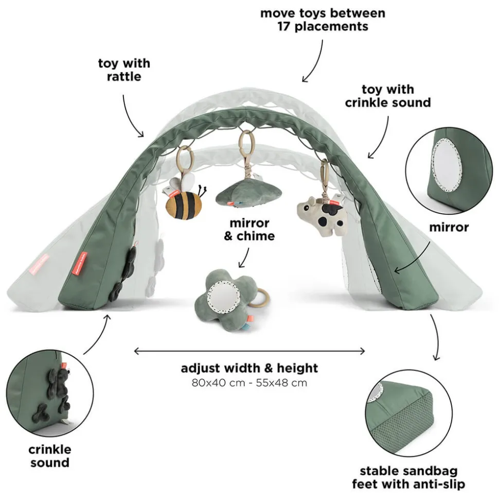 Aktivitetsbue Tiny farm Grøn