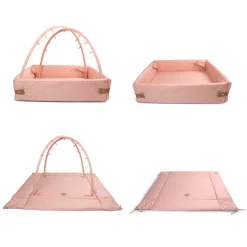 Aktivitetsnest - Soft quilt - Misty Rose