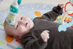 Aktivitetsstativ m. 4 stykker legetøj - Skovtema