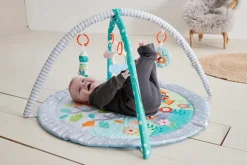 Aktivitetsstativ m. 4 stykker legetøj - Skovtema