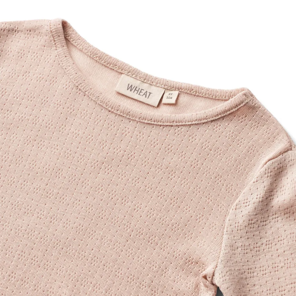 Alli Uld T-shirt Langærmet - Pale lilac