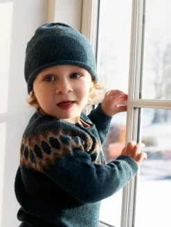 Alpaca Uld Trøje - DARK REEF