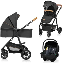 Amber 3i1 duovogn - grey graphite