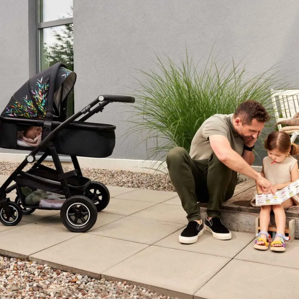 Amber 3i1 duovogn - grey graphite