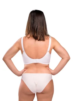 Amme BH Med Gelé Bøjle og Indlæg - Hvid