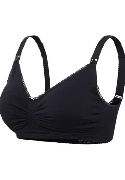 Amme BH Med Gelé Bøjle og Indlæg - Sort