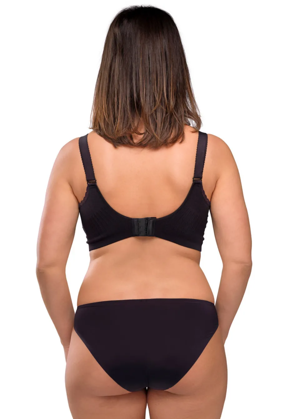 Amme BH Med Gelé Bøjle og Indlæg - Sort