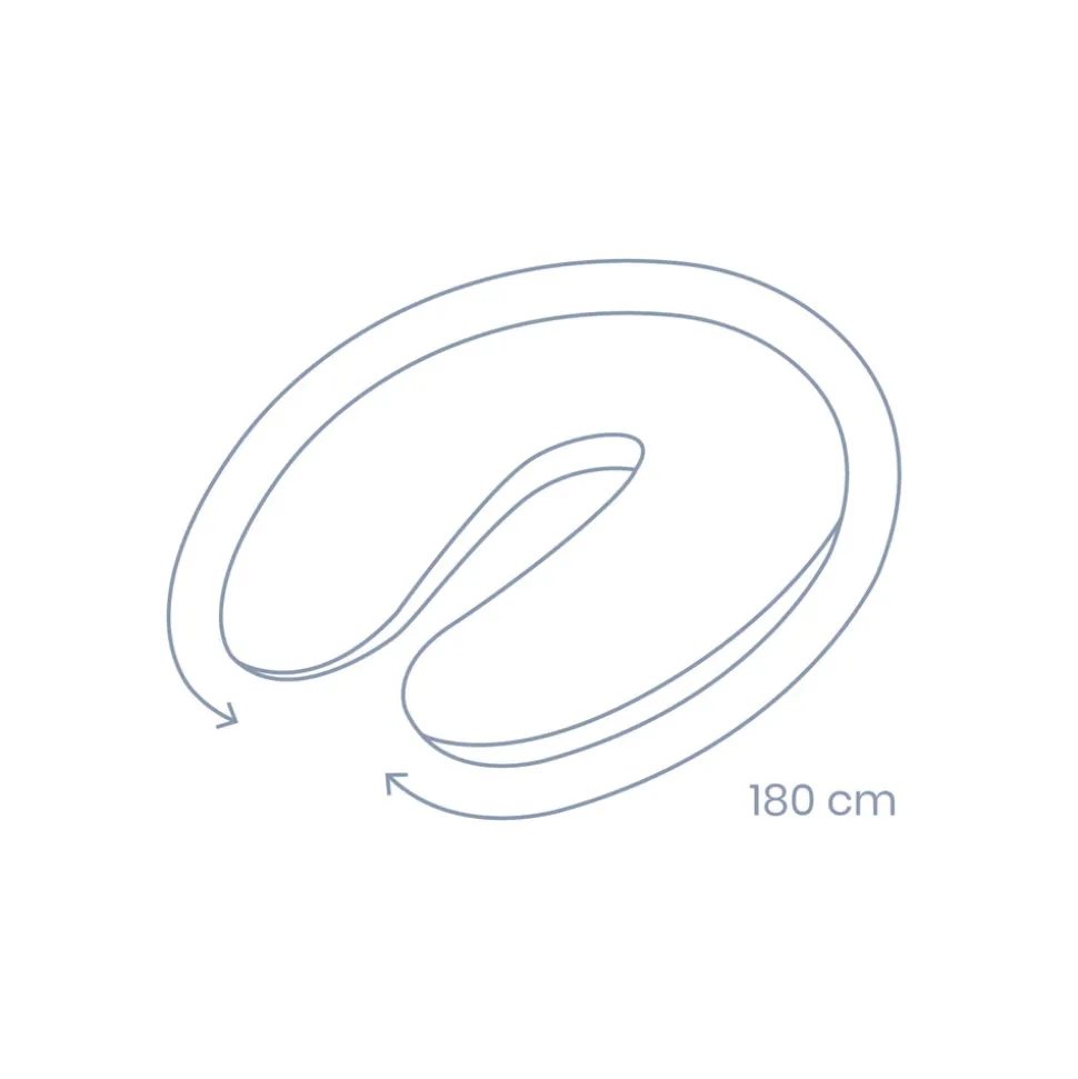 Amme og graviditetspude - grå