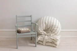 Ammepude, cream stripe, Kapok