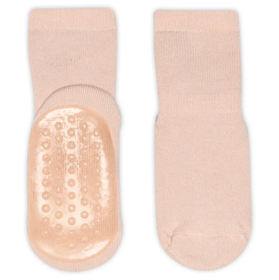 Ankelstrømpe med gummisål - 853