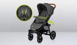 Annet Plus klapvogn - stone caramel