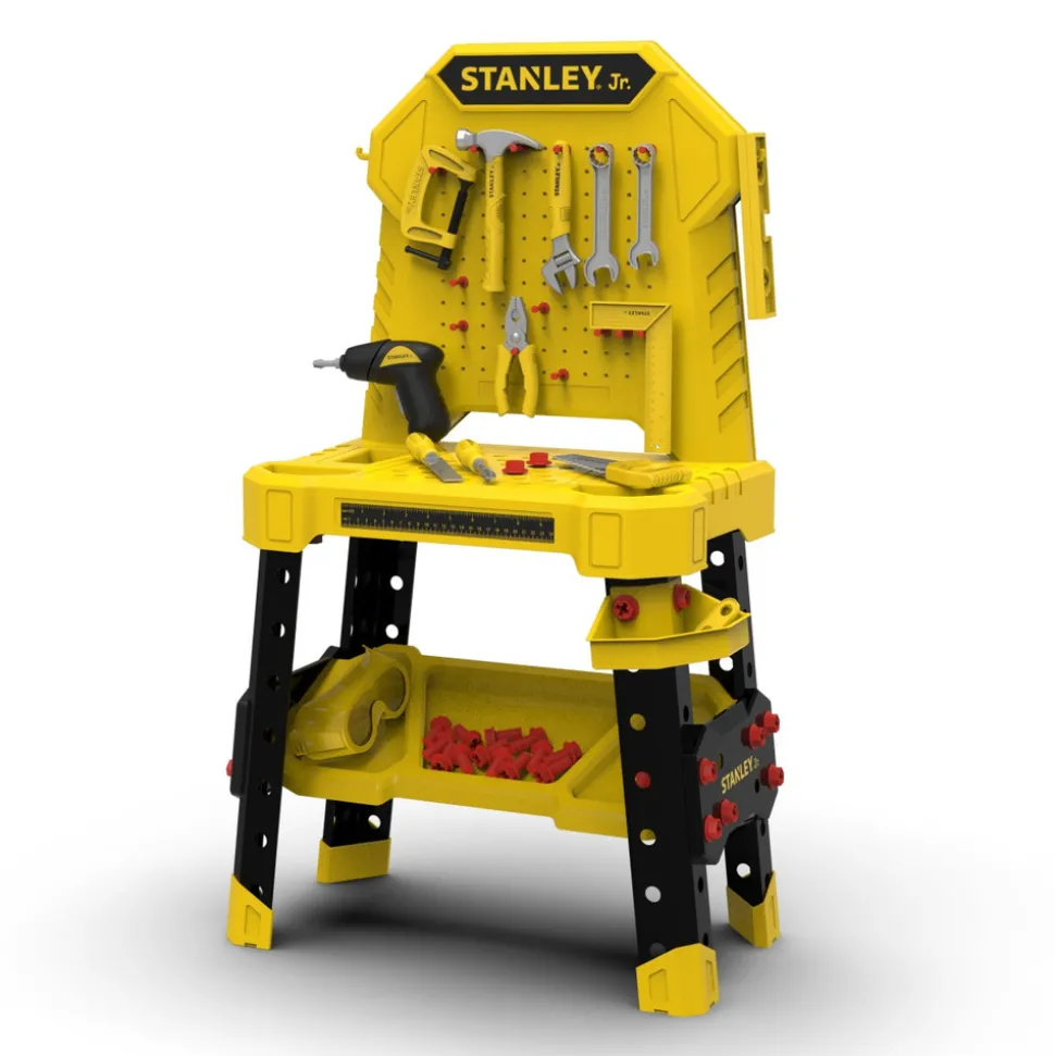 Arbejdsbænksæt med nye værktøjer