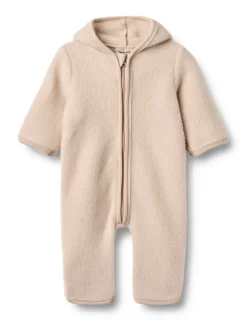 Ata Uld Fleece Heldragt - Pale lilac