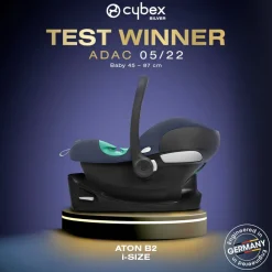 Aton B2 i-Size inkl. base one - Volcano Black