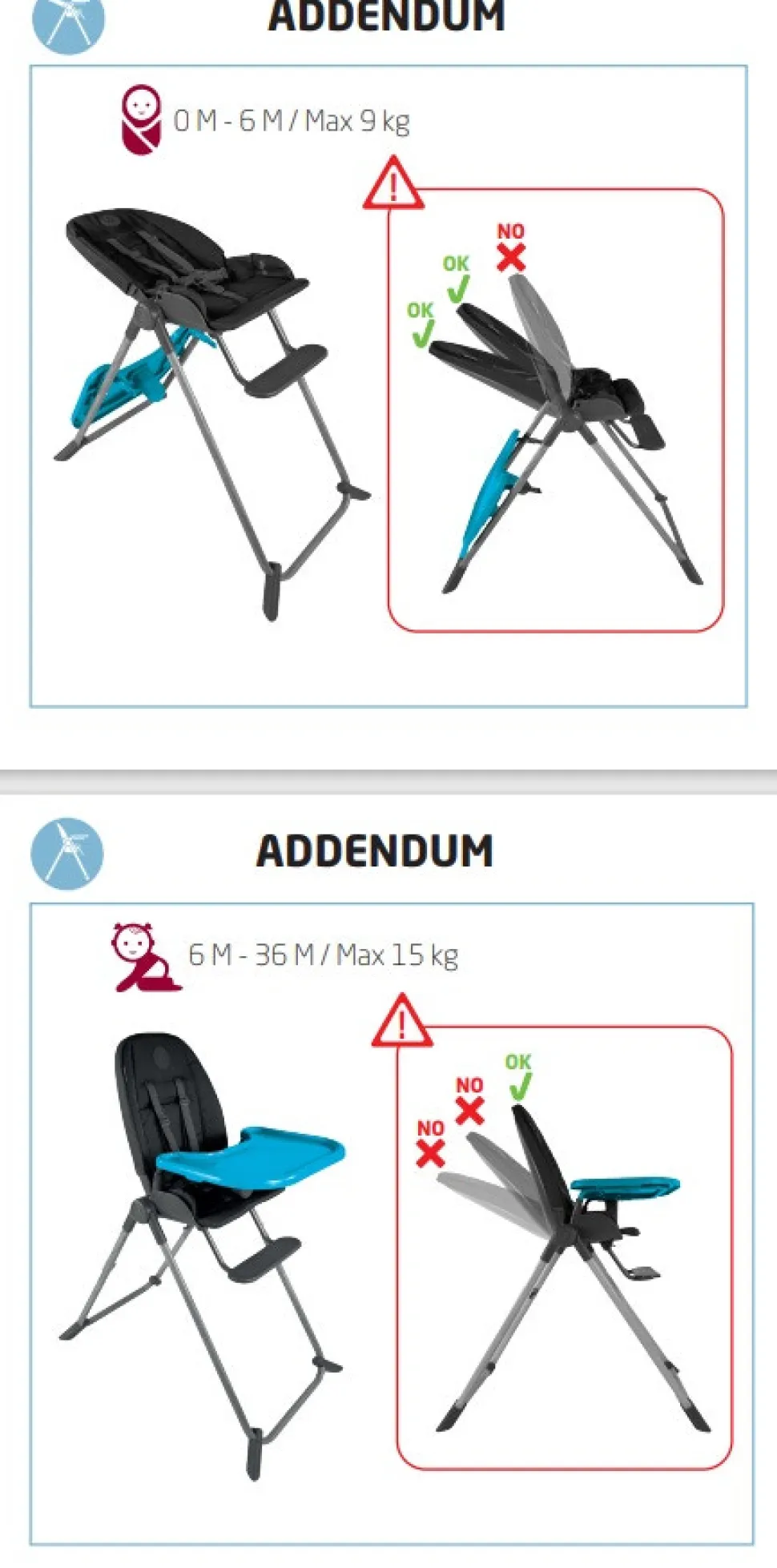 Ava højstol - Beyond Grey