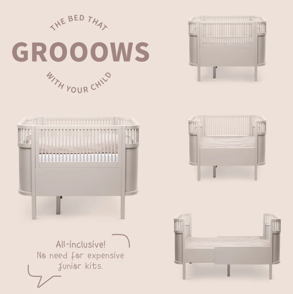 Baby & Jr. seng - birchbark rose - FSC®