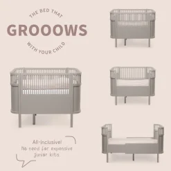 Baby & Jr. seng - jetty beige - FSC®