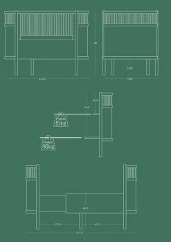 Baby & Jr. seng - wooden edition - FSC®