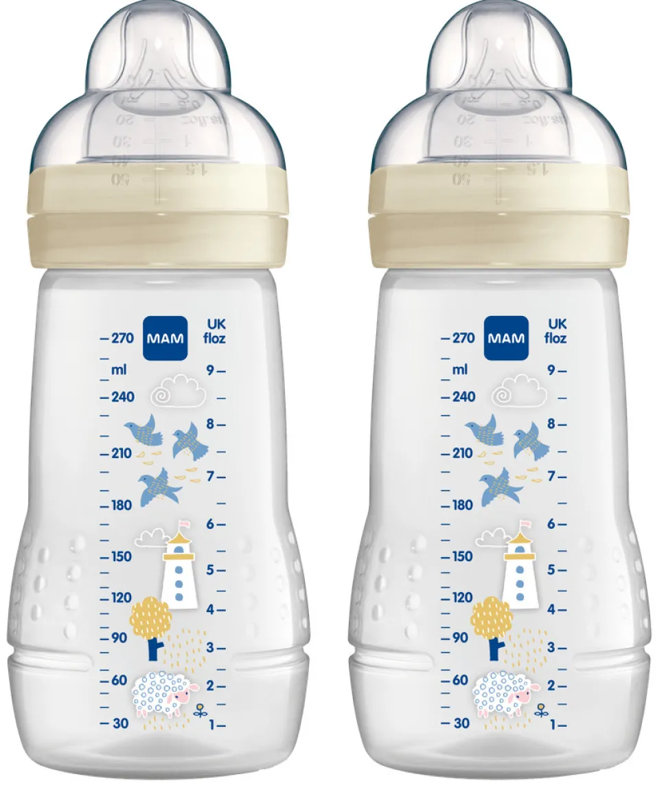 Baby Bottle 270 Ml, 2-Pak