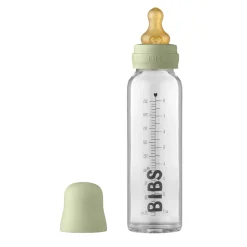 Baby Bottle Glass 225ml. - sage