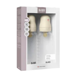 Baby Bottle Latex 2 pack 270 ml Ivory