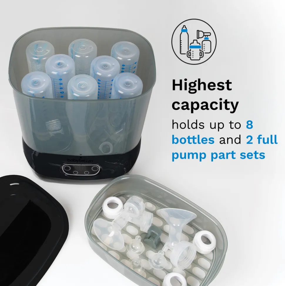 Baby Brezza Sterilizer Dryer Advanced Black